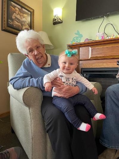 99-year-old Manton woman believes she's never missed a Harvest Festival in the last 98 years