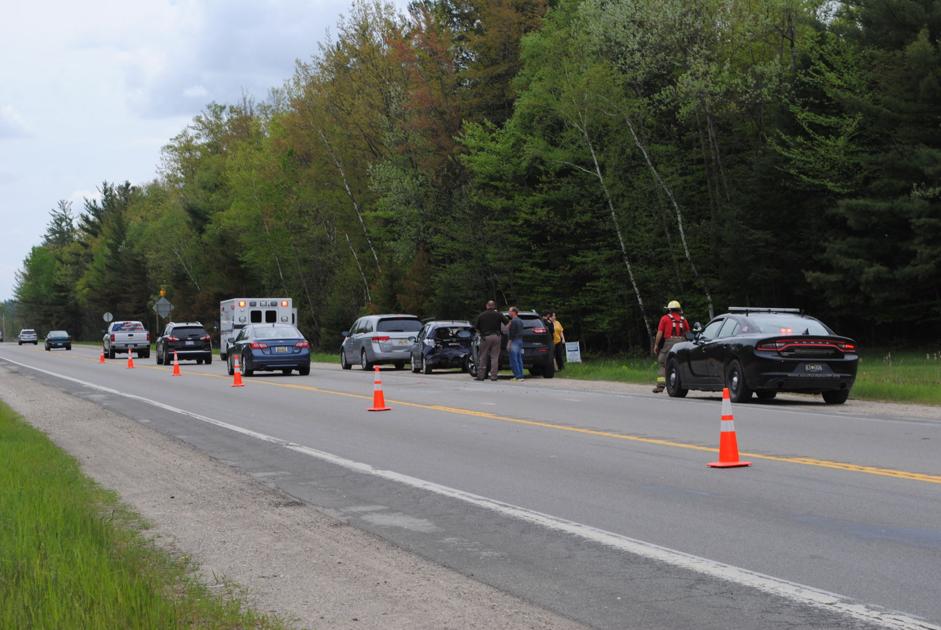 Cadillac crash slows M115 traffic on Memorial Day