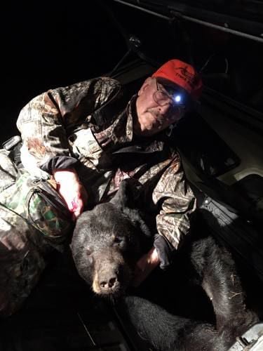 84-year-old Cadillac man bags 400-pound black bear near Mesick