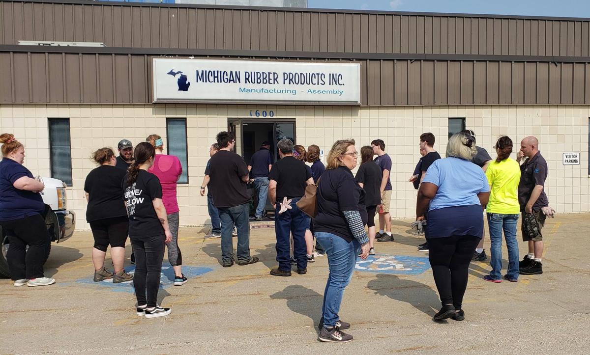 Fire Departments Respond To Michigan Rubber Products Inc Ceiling Fire Cadillacnews Com