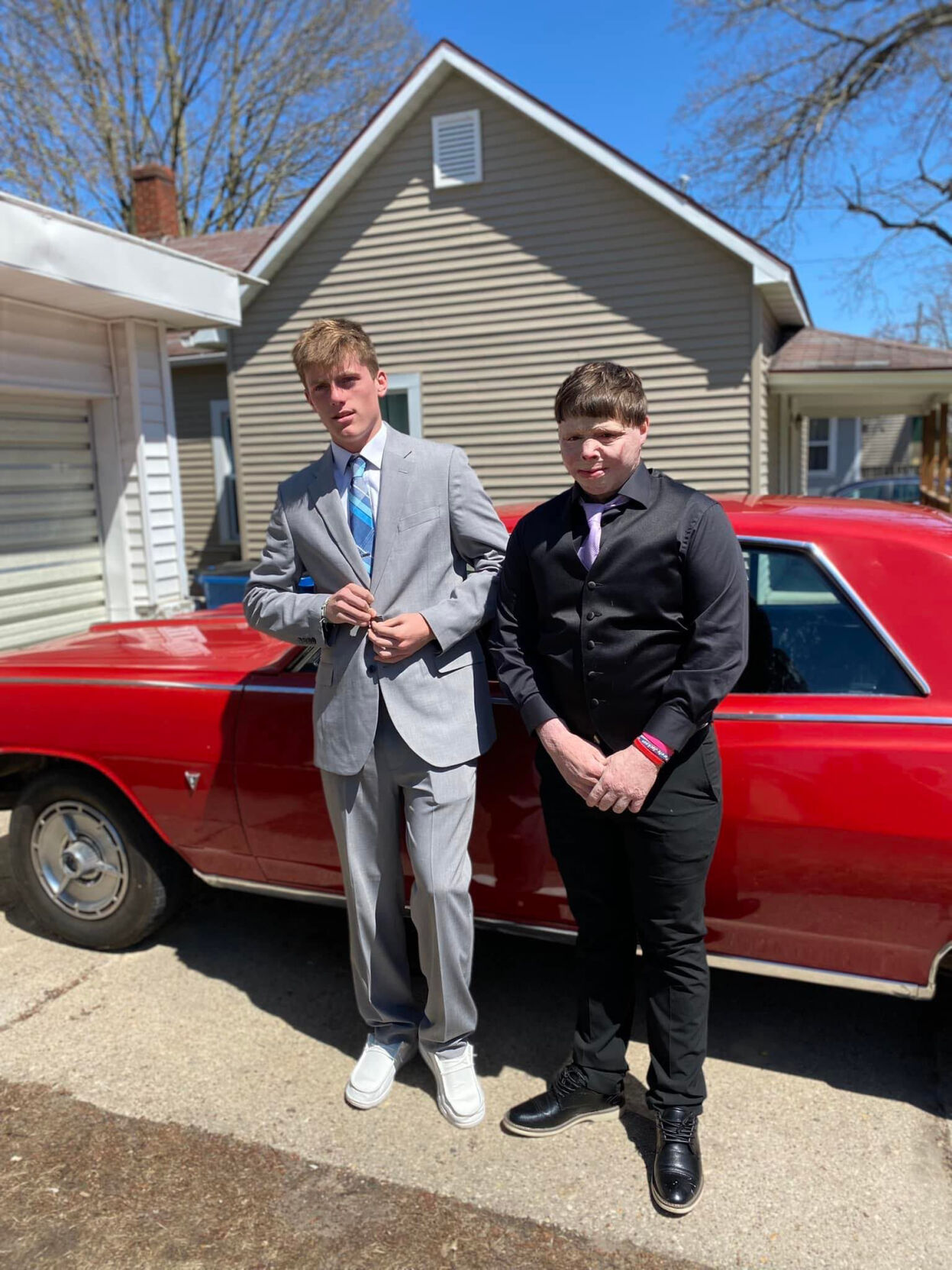 Brian Adams returns to Manton for graduation five years after motel