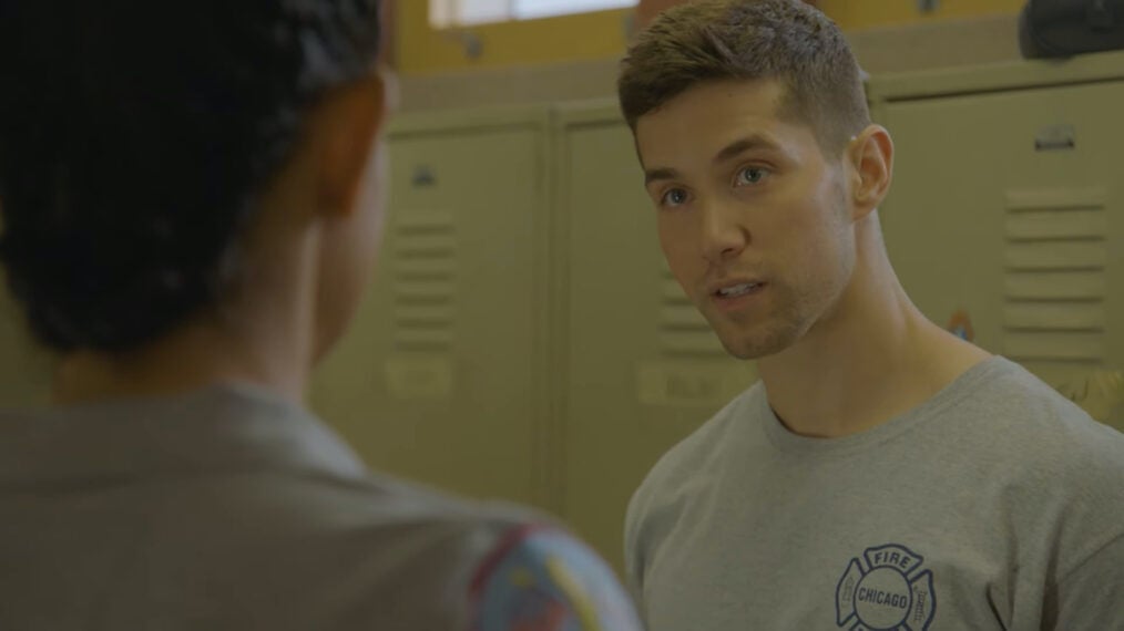 Chicago Fire' First Look: Miranda Rae Mayo & Brandon Larracuente Introduce  51's Newest Firefighter (VIDEO) | Arts & Entertainment | cadillacnews.com