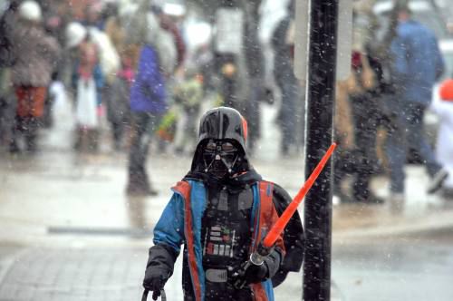 Rain Shine Or Snow Downtown Cadillac Trick Or Treat Set