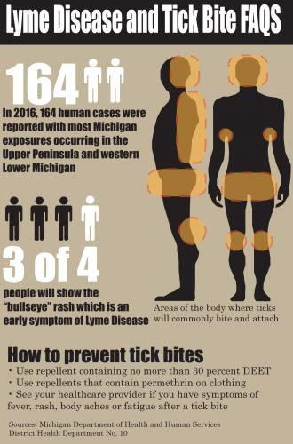 Tick Season Is Here Take Precautions News Cadillacnews Com