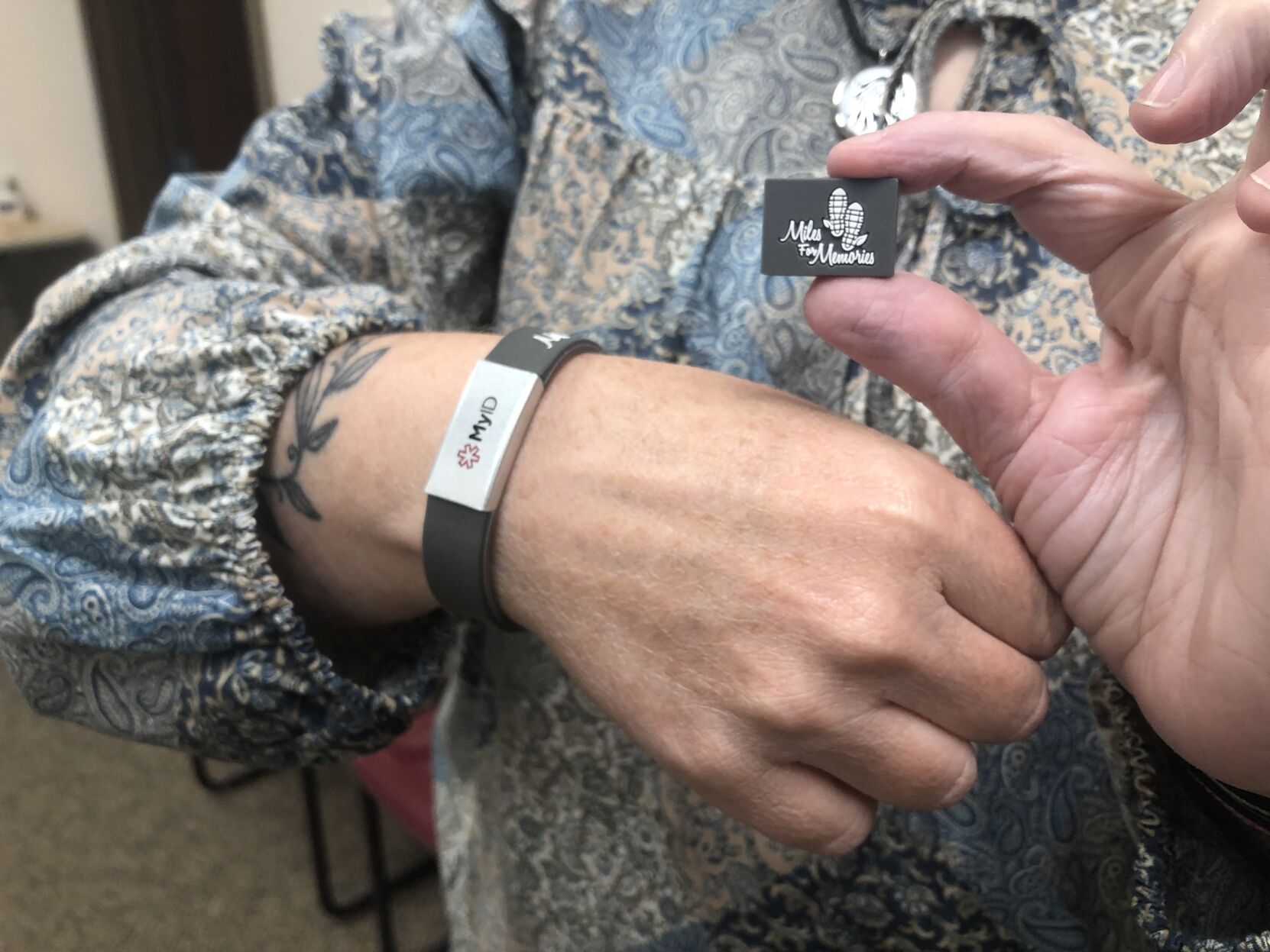 Dementia Alert Write On Wristband  Mediband South Africa