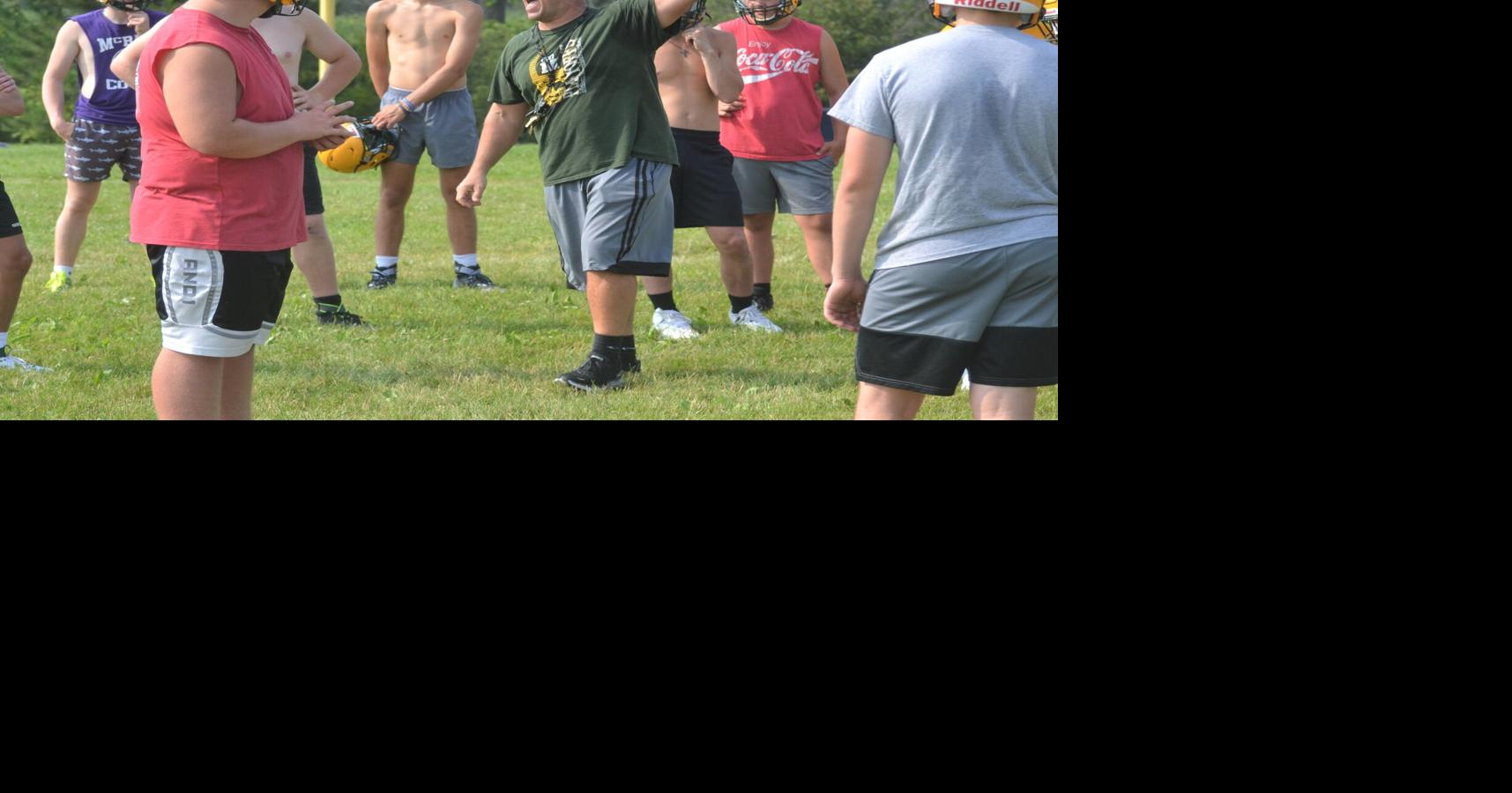 McBain builds chemistry during football camp