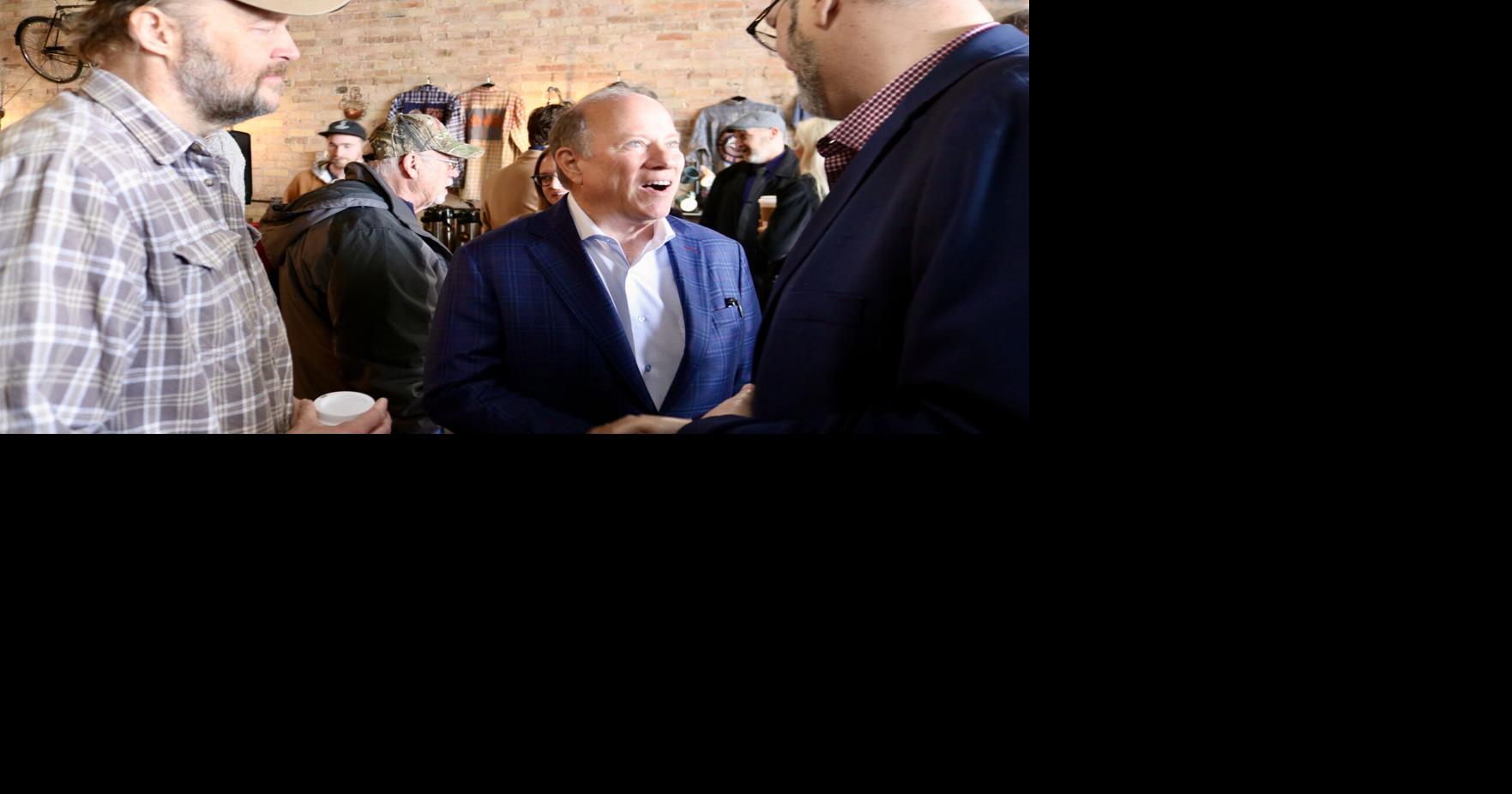 Duggan visits Cadillac, shares campaign approach during Northern MI tour