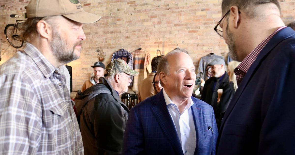 Duggan visits Cadillac, shares campaign approach during Northern MI tour