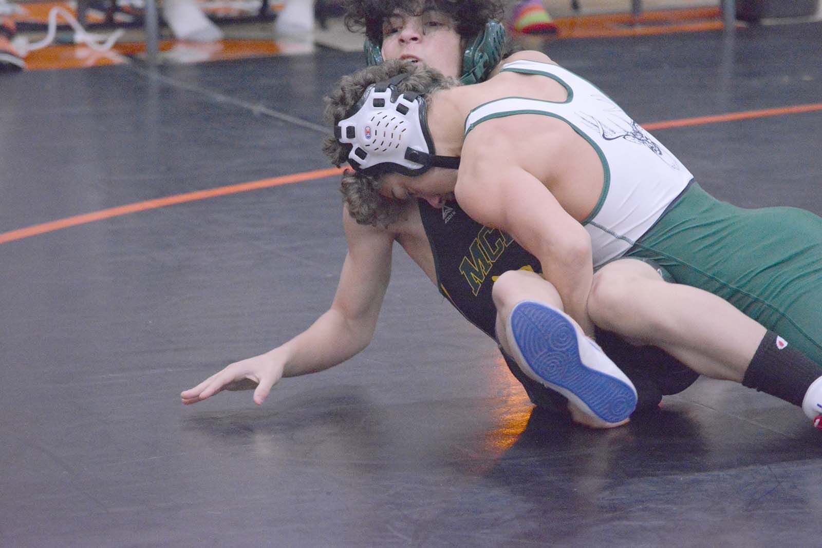 Starting from scratch McBain starts wrestling program Sports cadillacnews