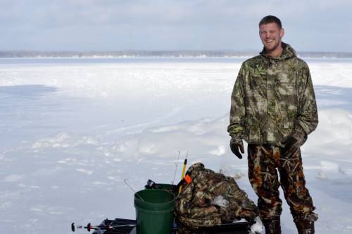 Ice fishing season underway on lakes Cadillac, Mitchell | News ...