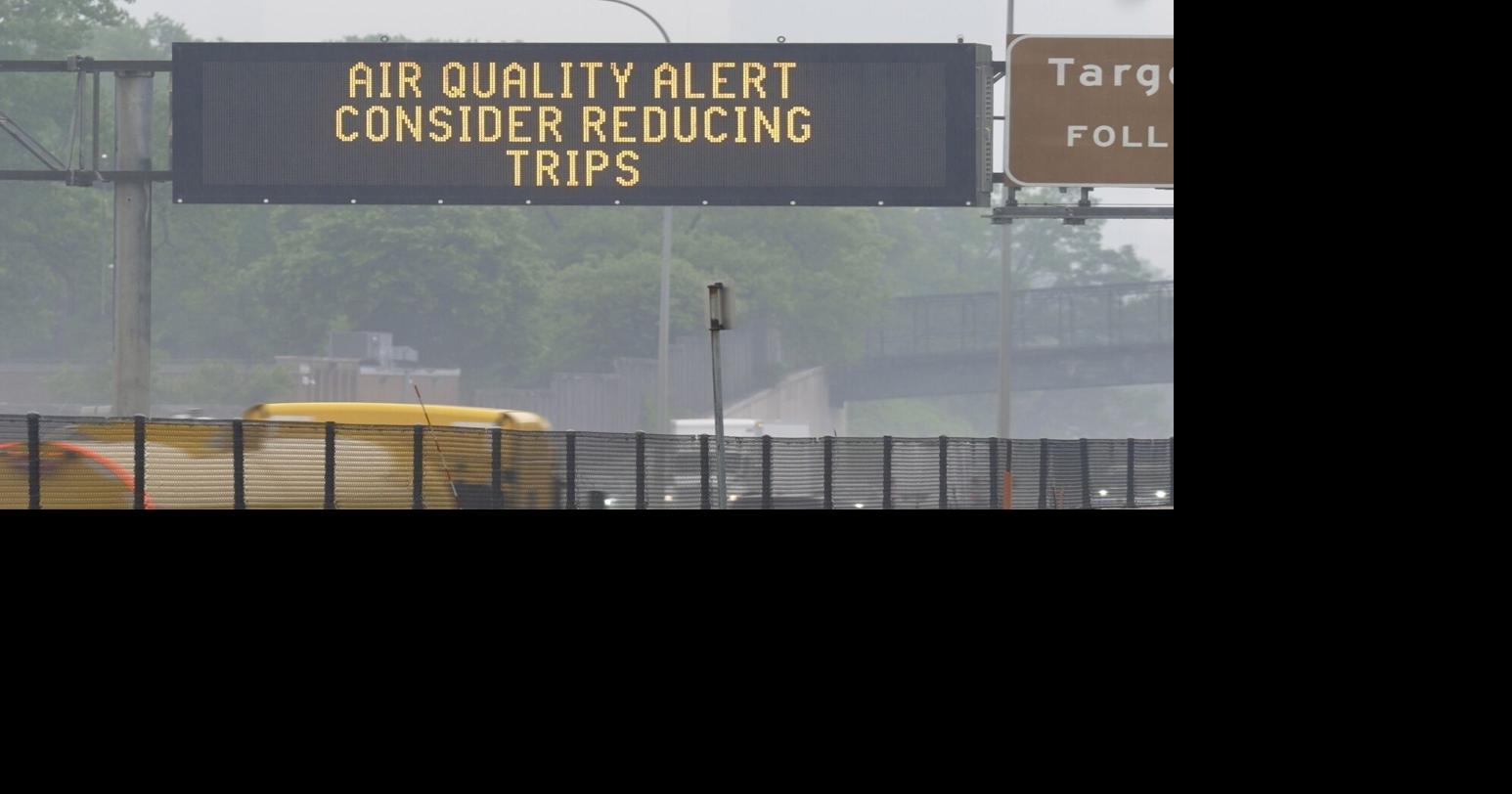 Canadian wildfire smoke causes 'very unhealthy' conditions in Midwest