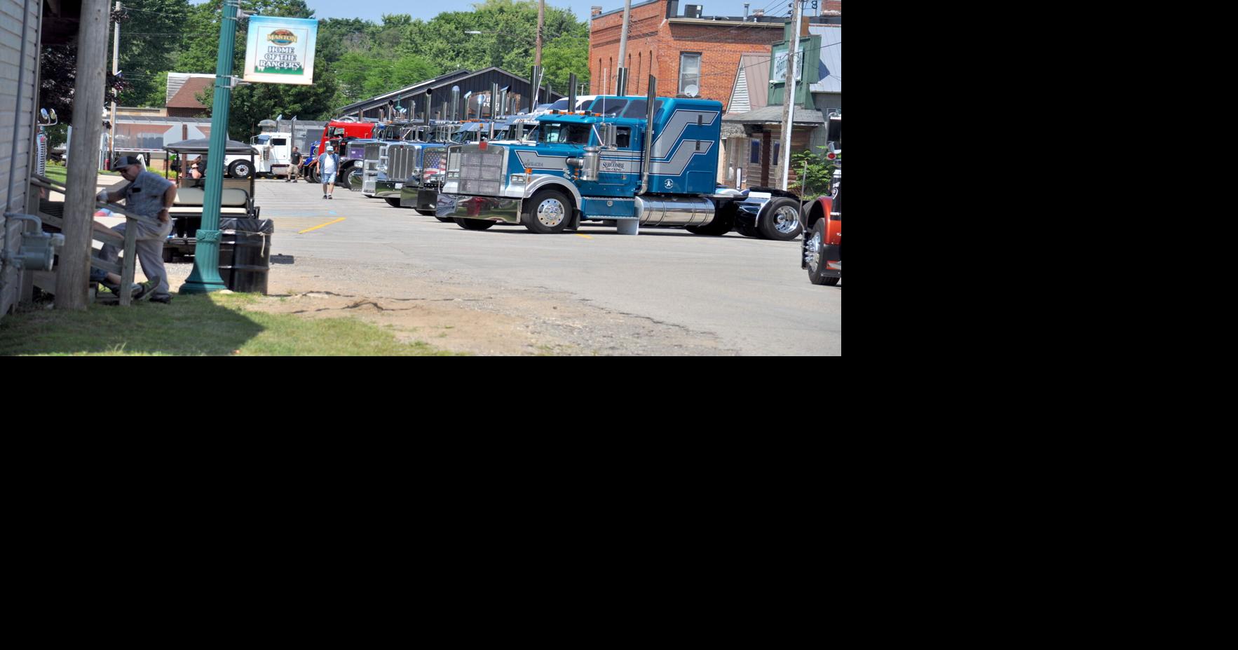 Big rigs fill downtown Manton for annual Truck Show News