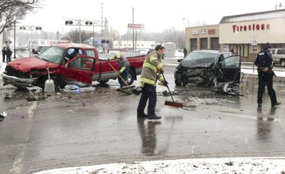 One Injured In 2 Car Crash On Mitchell St News Cadillacnewscom