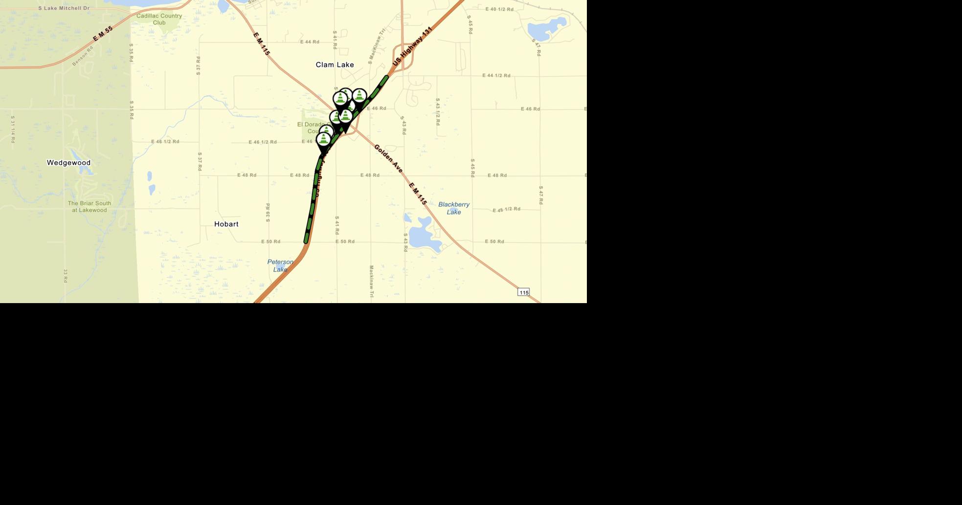 MDOT to begin $3.1 million U.S. 131 repaving project in Wexford County on Aug. 17