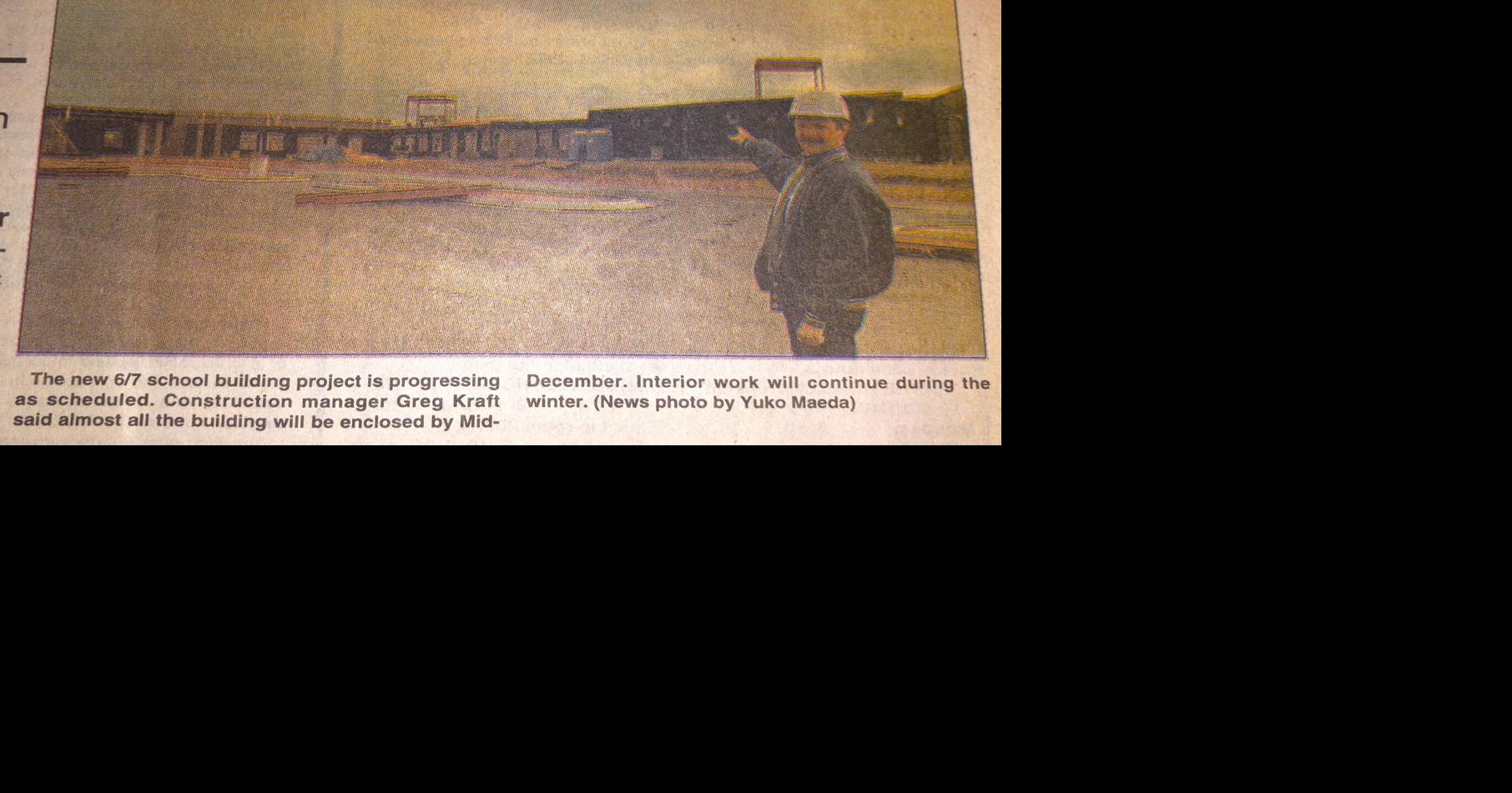Today in history: Contractors hustings to enclose new school ...