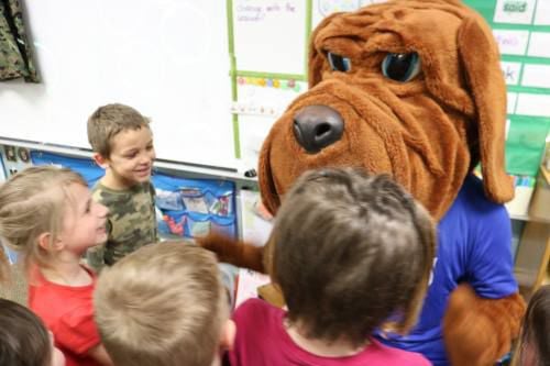 Rover Goes To Career Day At Pine River Area Elementary News