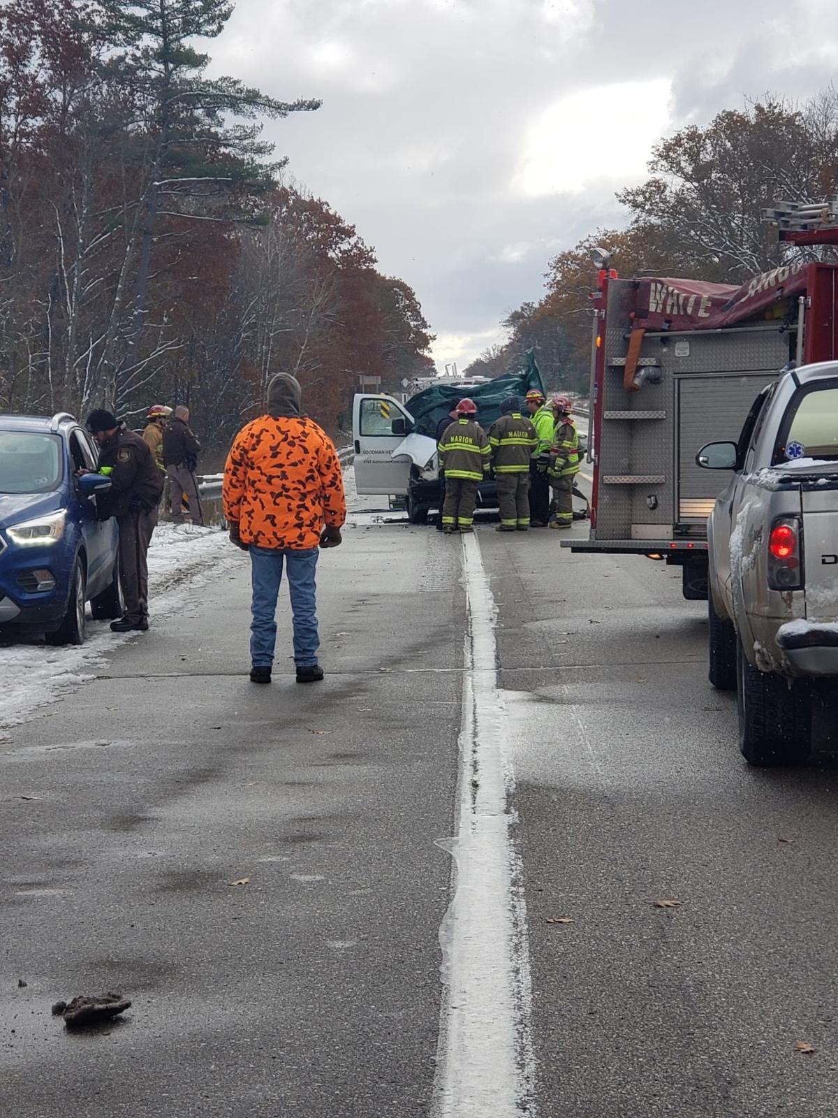 Fatal crash closes down portion of M115