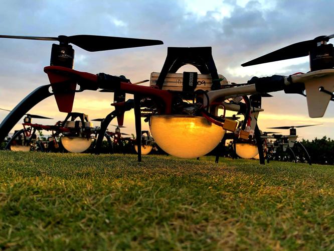 100drone light show to be part of Cadillac's Christmas in the Park