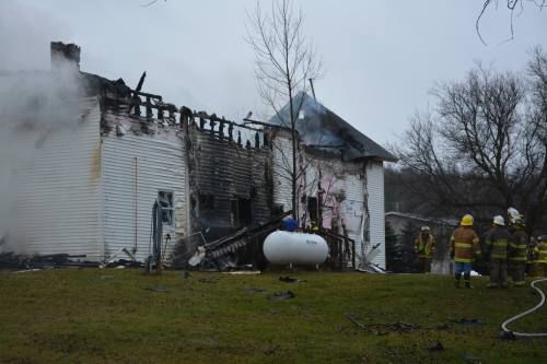 Early Morning Fire Destroys Home In Manton | Local News | Cadillacnews.com