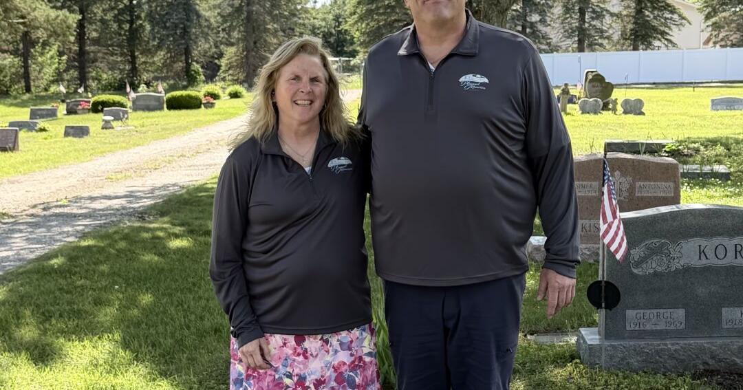 Brother, sister team create cemetery memorial business