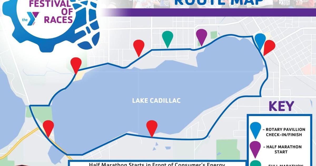 Take care driving around runners Sept. 5 in Cadillac