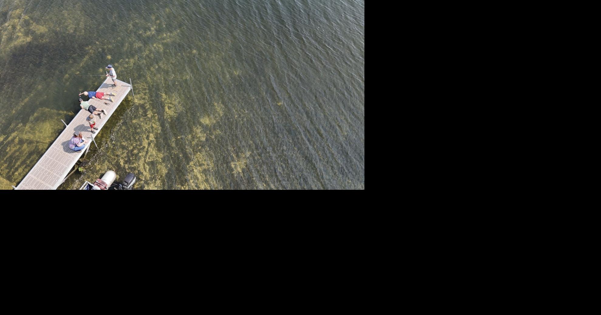 Inland lake levels in Michigan