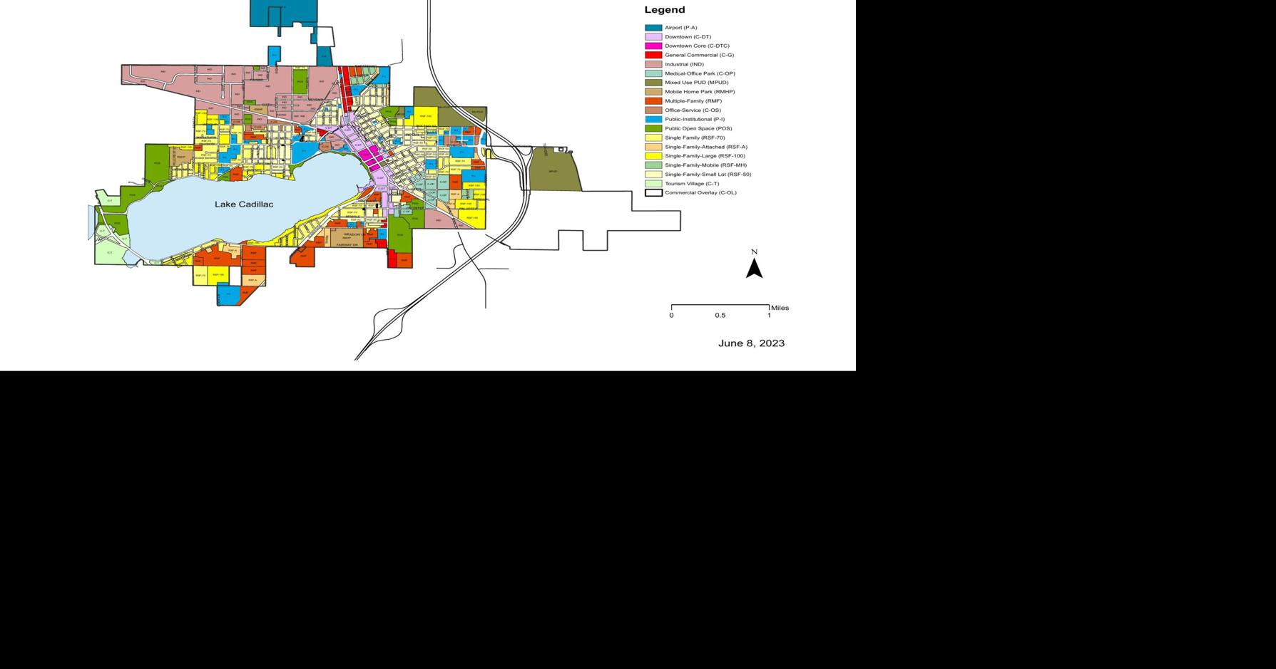 Here are the major changes proposed in Cadillac's new zoning ordinance