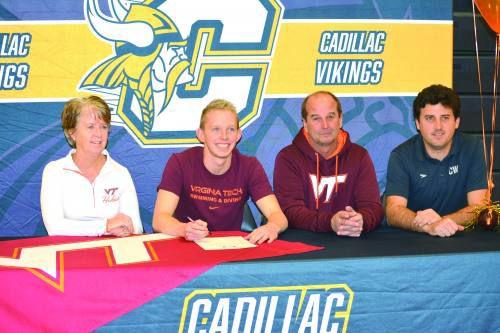 Cadillac S Apfel Headed To Va Tech For Swimming Sports
