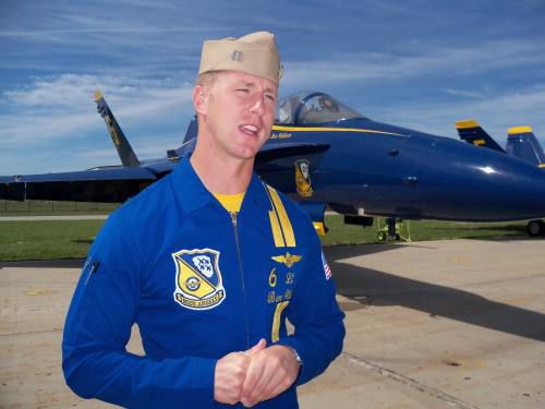 Meet Blue Angel pilot, jet No. 6 - Lt. Ben Walborn | Local News ...