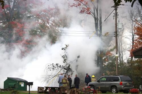 Fire At Mackinaw Timbers Cabins Quickly Extinguished News