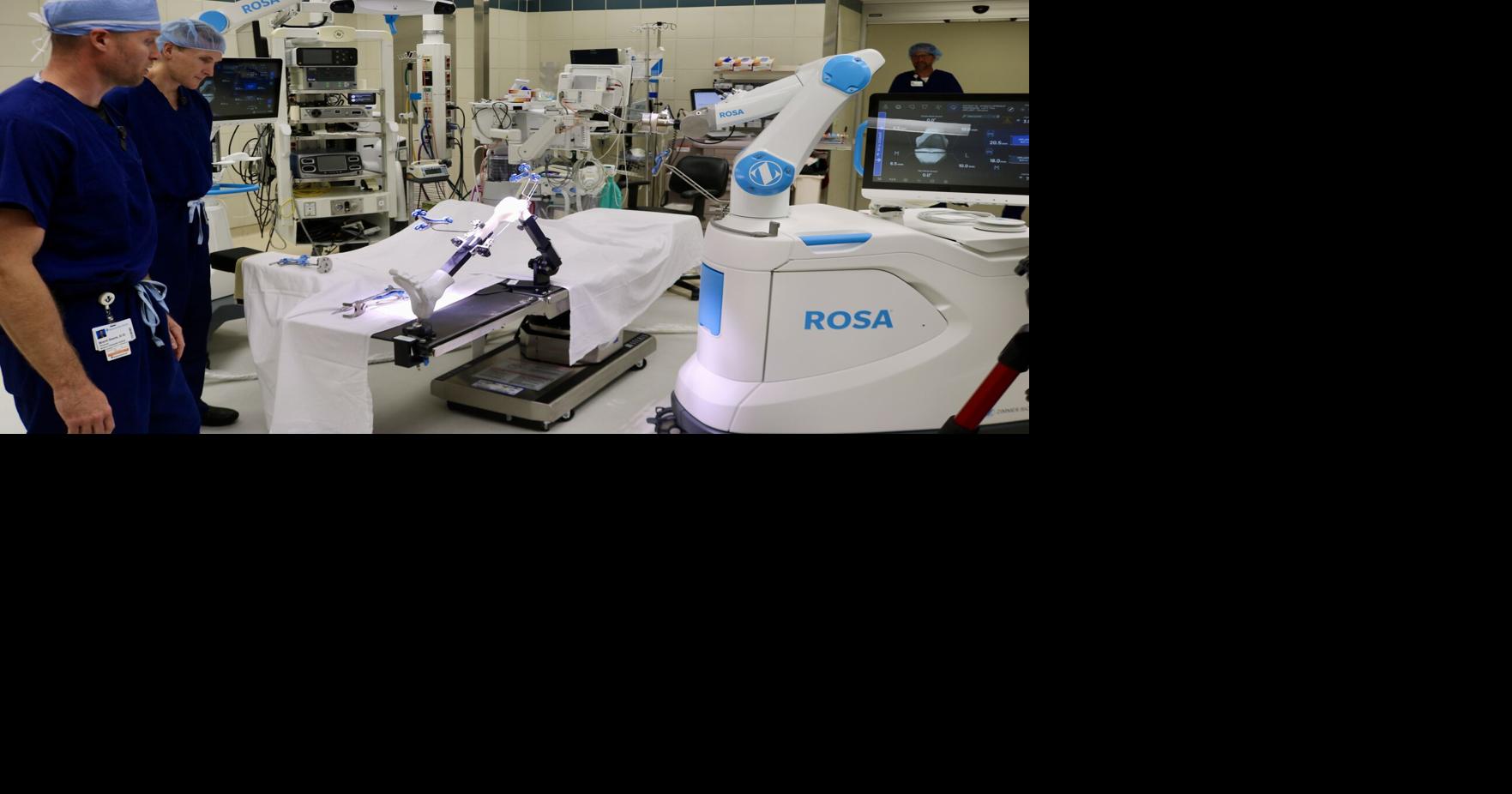Robotic system aids surgeons, patients