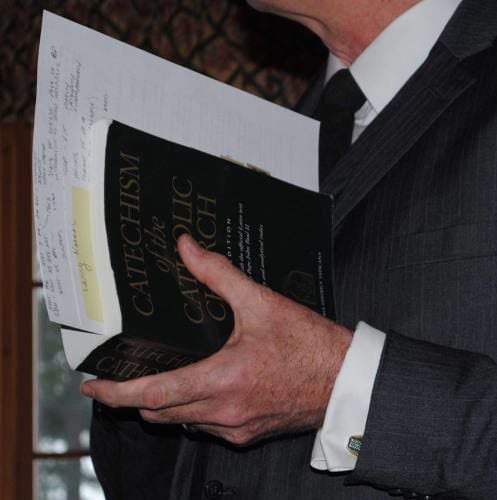 Cadillac priest alleges inappropriate conduct by another priest