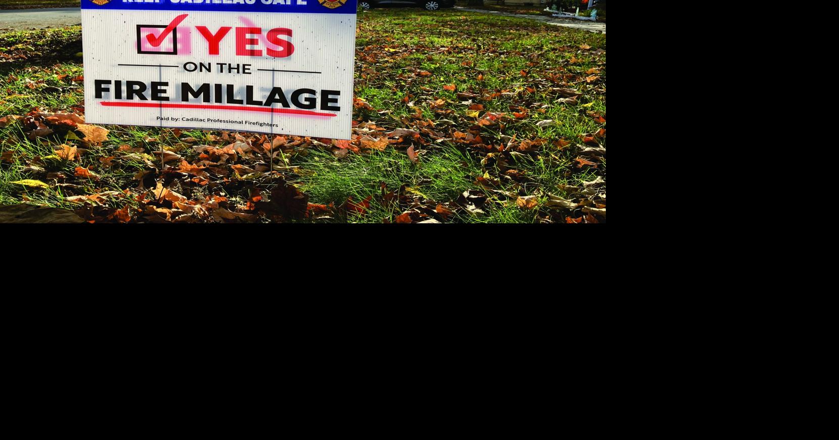 Cadillac voters asked to approve new millage for fire department operations