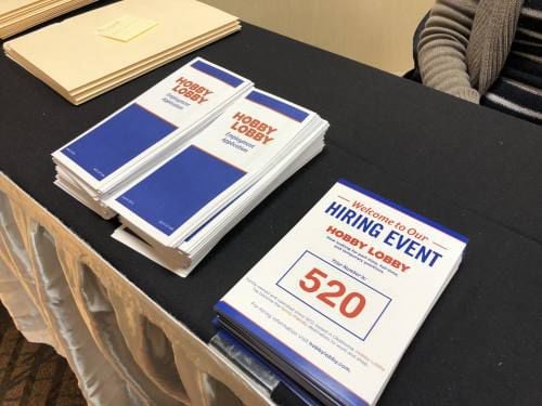 Big turnout at Hobby Lobby hiring event | News ...