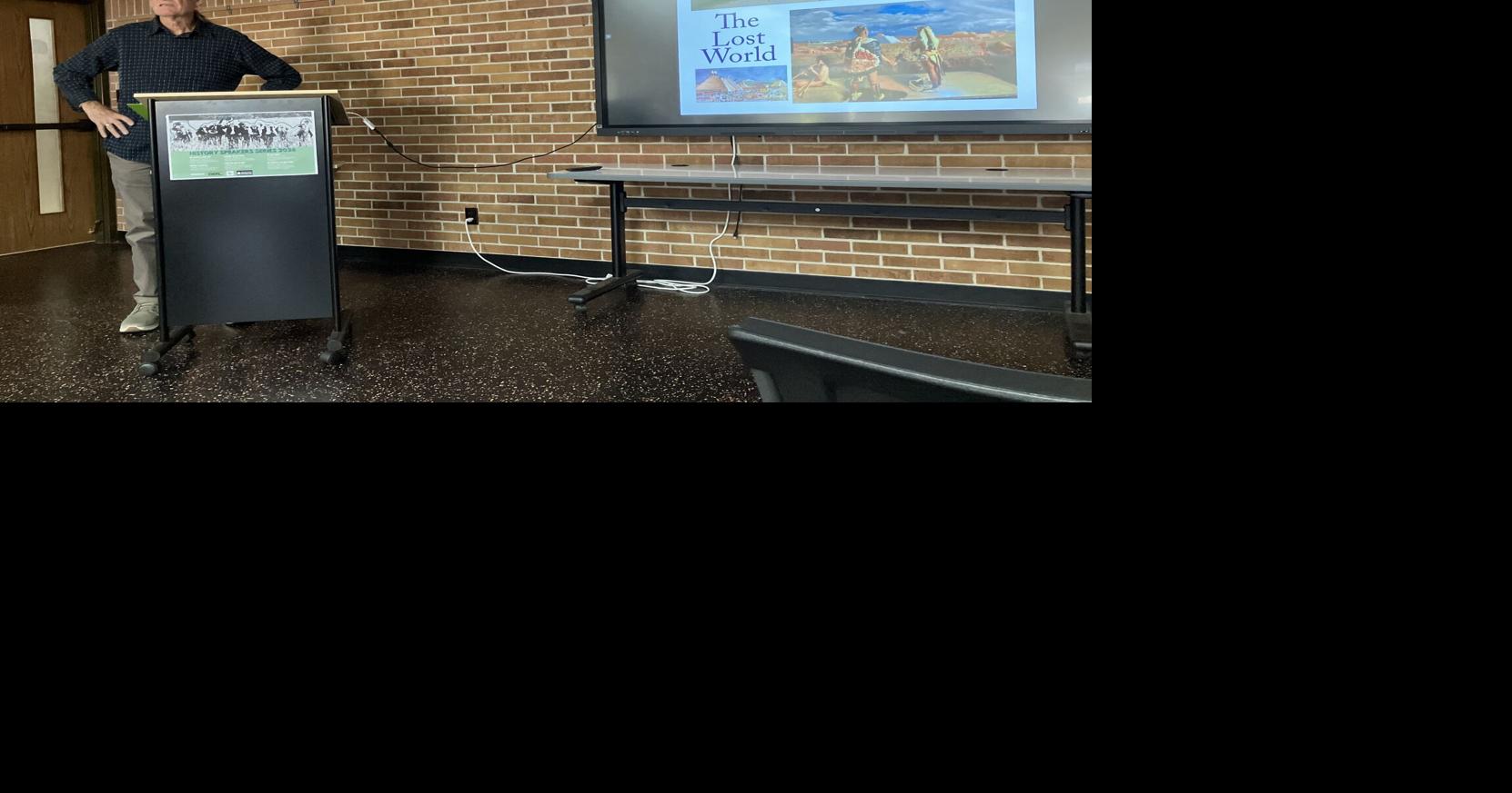 Amateur historian, author discusses area's Native American roots