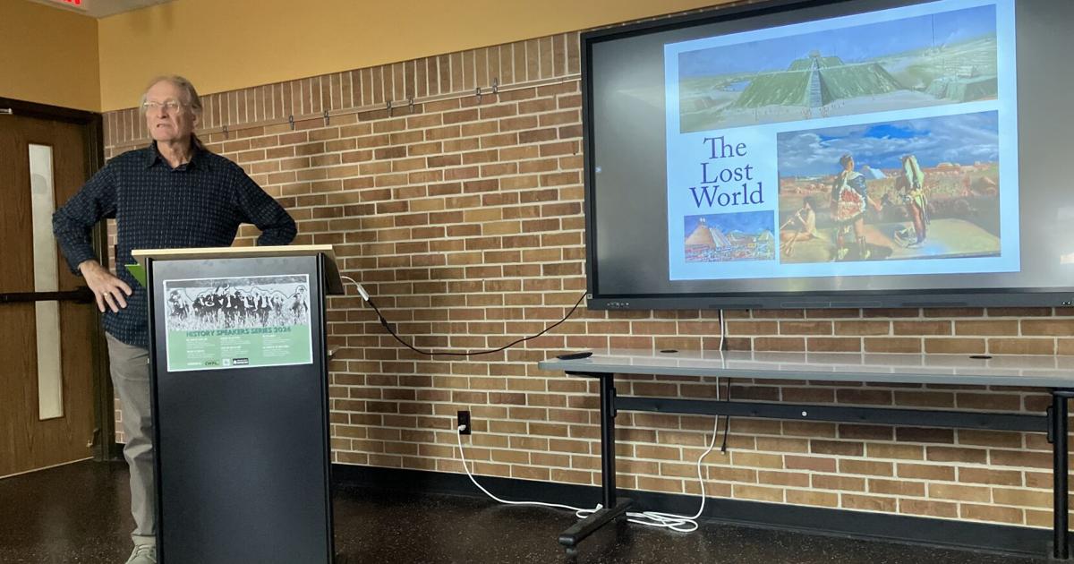 Amateur historian, author discusses area's Native American roots