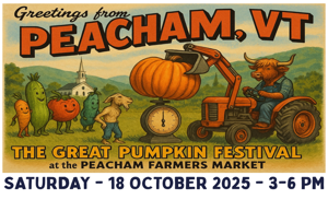 Peacham Pumpkin Festival, Giant Pumpkin Contest, Oct. 18th