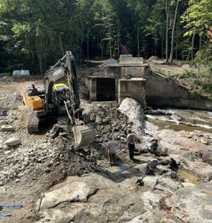 Thoughts On The Out-Of-Doors: Wild Ammonoosuc River Dam Removed