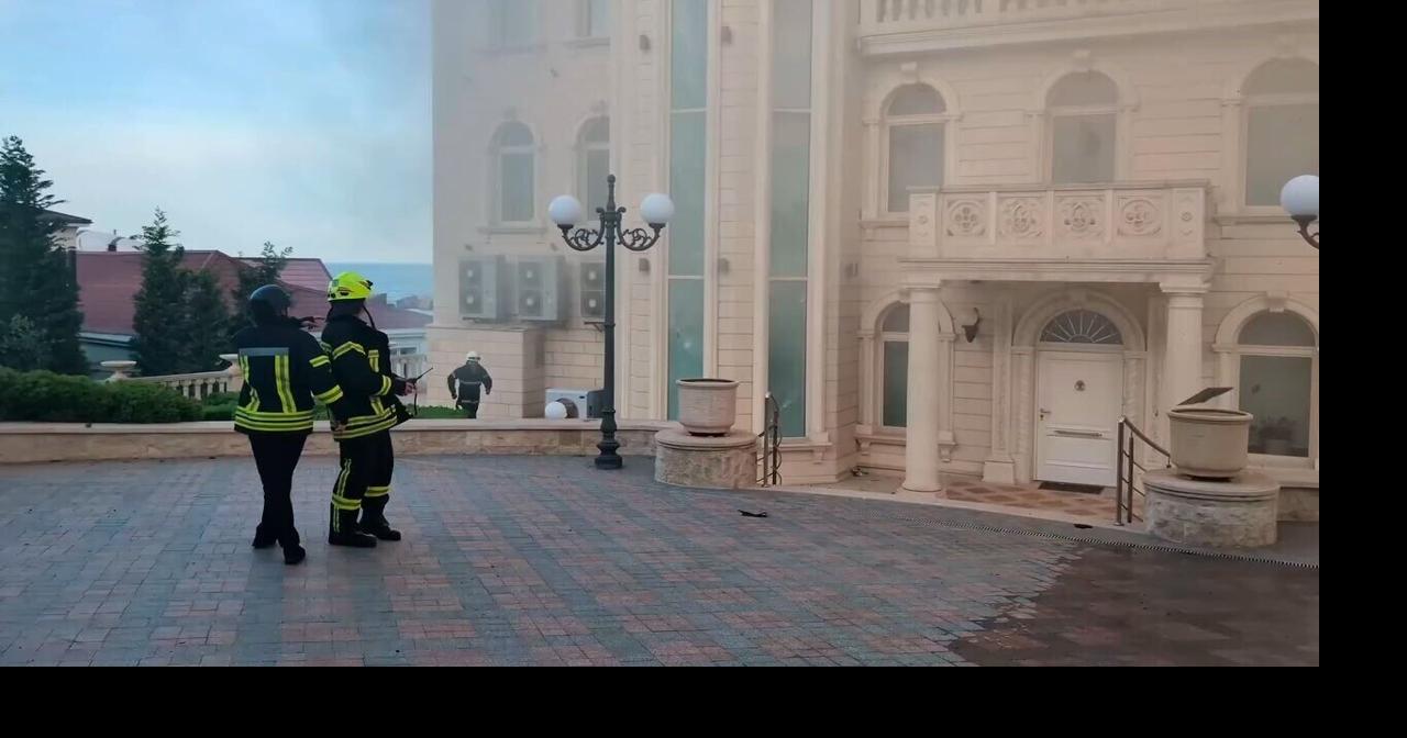 Необработанное видео: российская ракета поразила «Замок Гарри Поттера» в Одессе |  развлечение