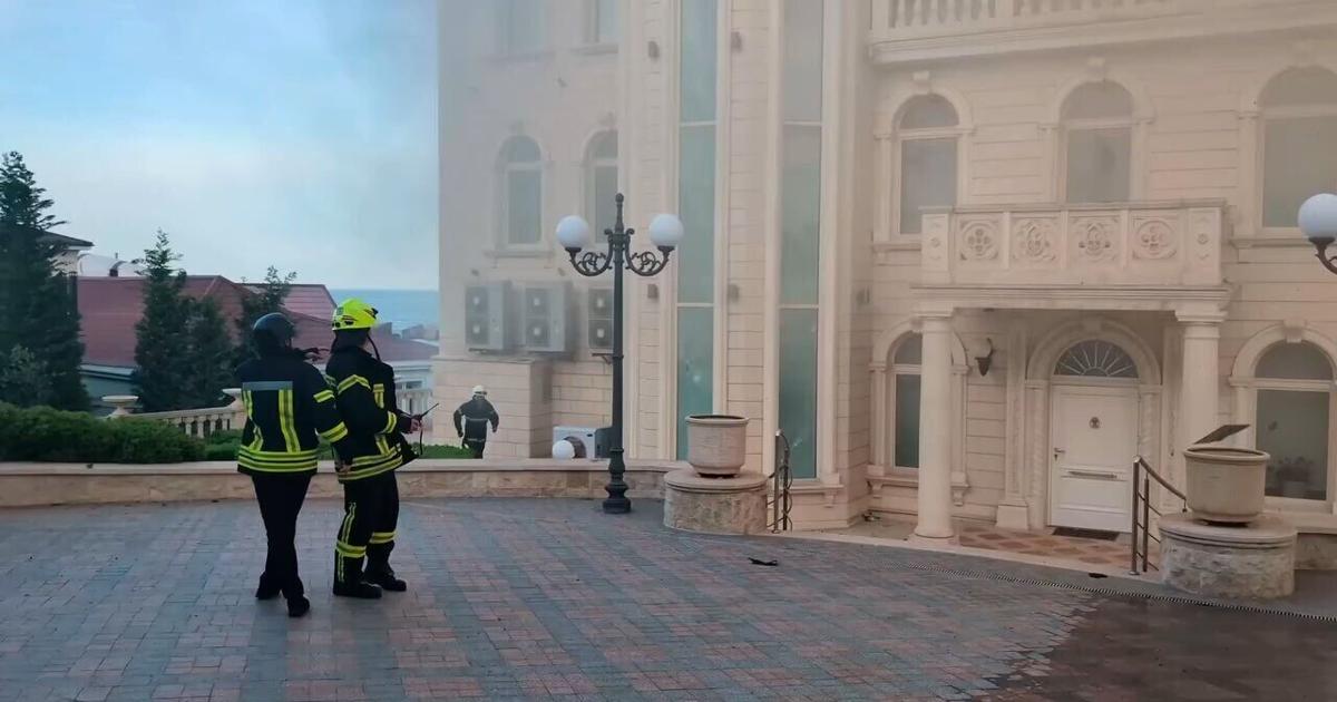 Необработанное видео: российская ракета поразила «Замок Гарри Поттера» в Одессе |  развлечение