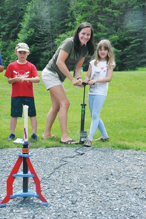 Kids Have A Blast At Waterford School Rocket Camp