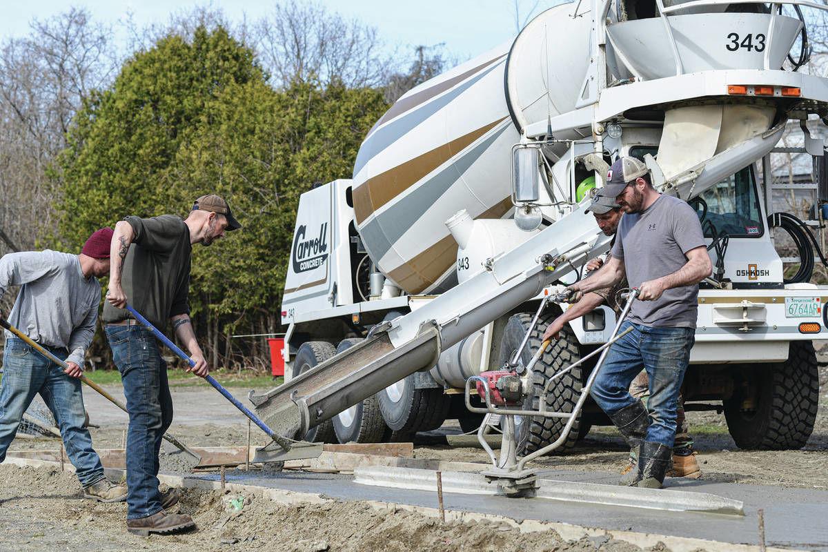 Strong Foundation Morgan Construction Helps Rebuild Legion Fields News Caledonianrecord Com