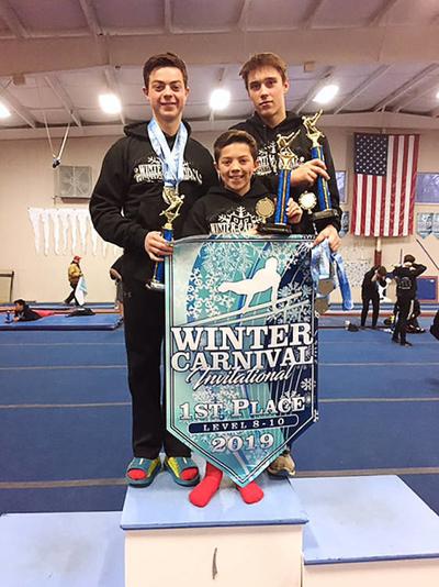 Youth Gymnastics Evergreen Boys Shine At Winter Carnival Local