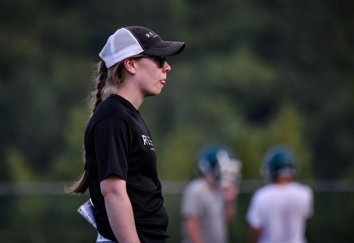 Vermont's First Female Football Coach, Julia Kearney Joins Hilltopper  Sideline | Local News 