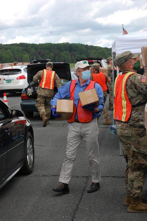 Throngs Turn Out At Caledonia Airport For Food Distribution
