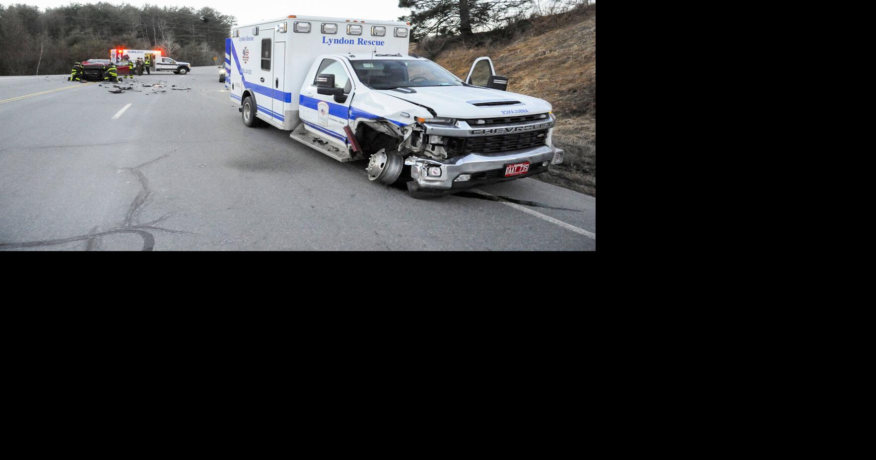 Lyndon Rescue Ambulance Crashed Into While Driving Patient To Hospital ...