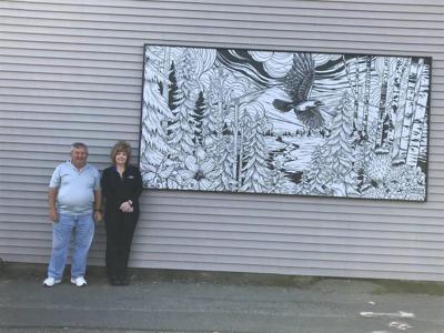 Local Artist Creates Mural For Business