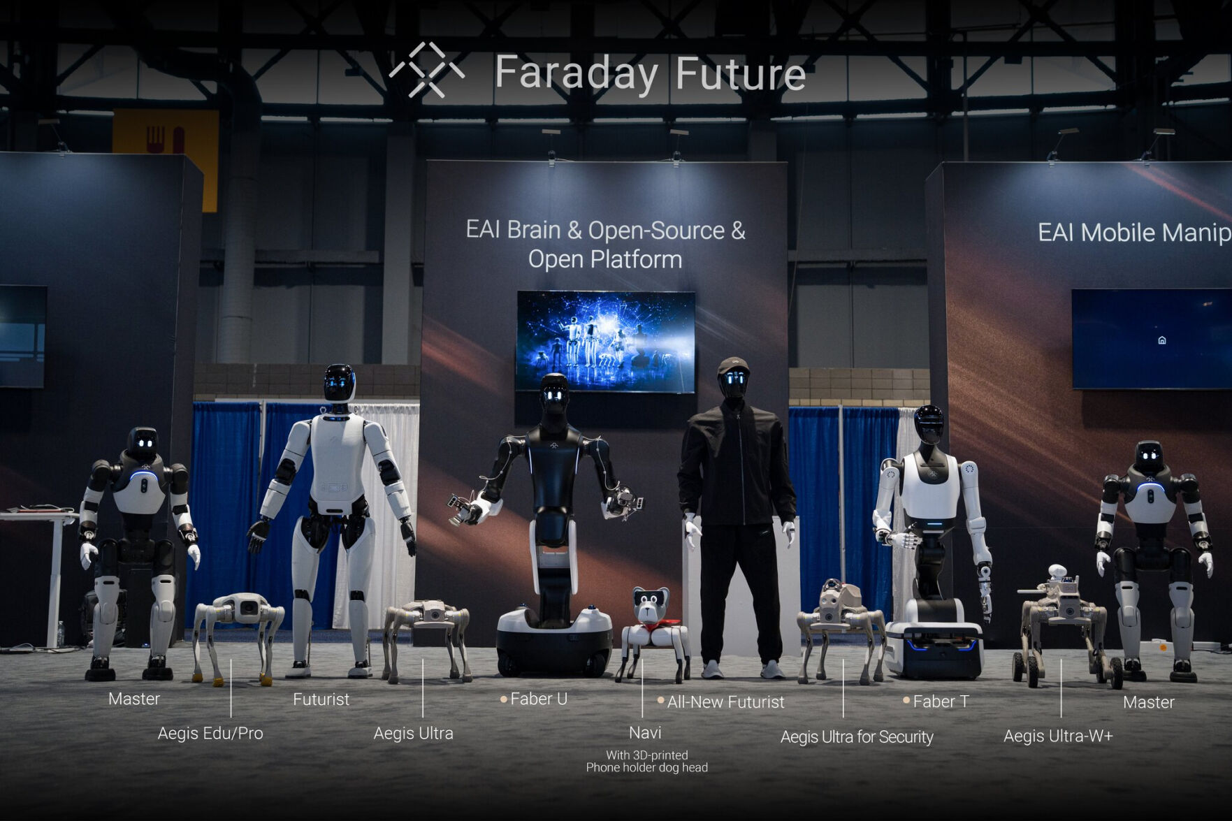 Faraday Future Unveils Its Second-Half Launch of the FF EAI Robot