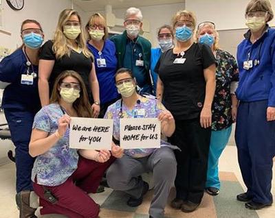 Health Care Professionals Thank Public For Keeping Distance