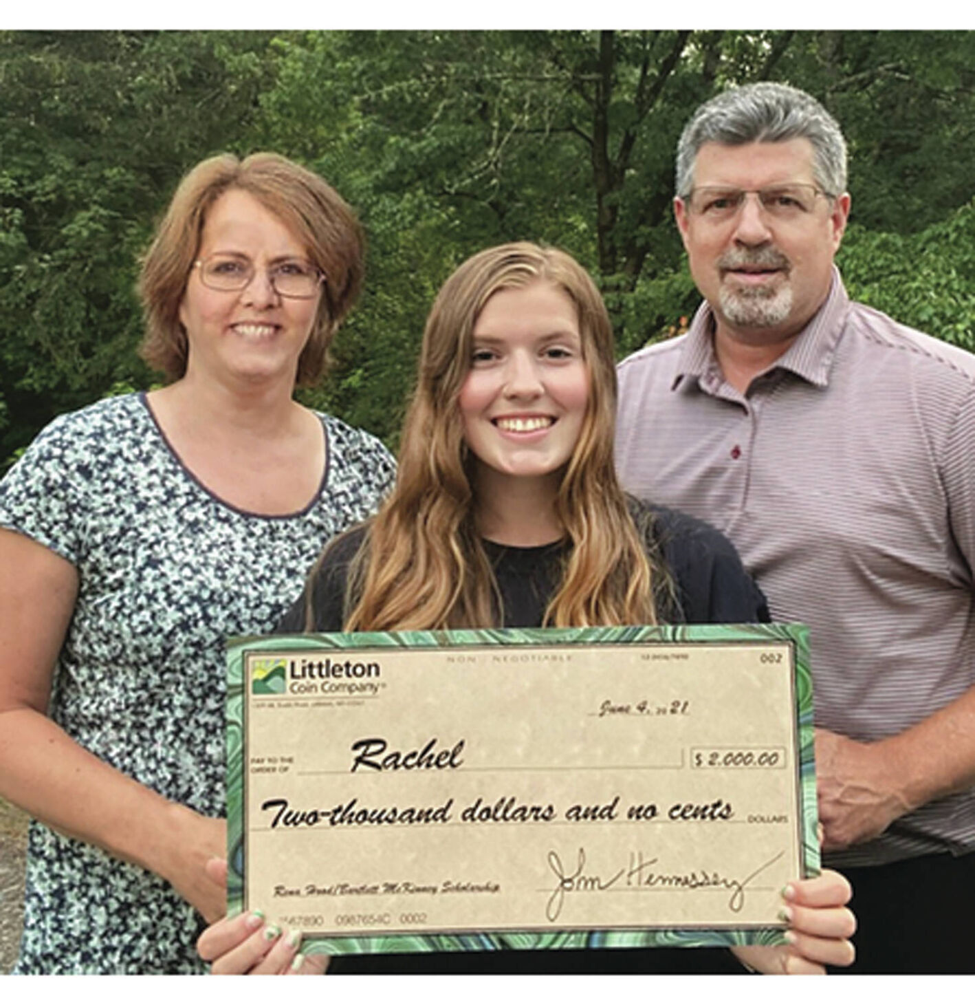 Littleton Coin Company Presents Scholarships To Local Students